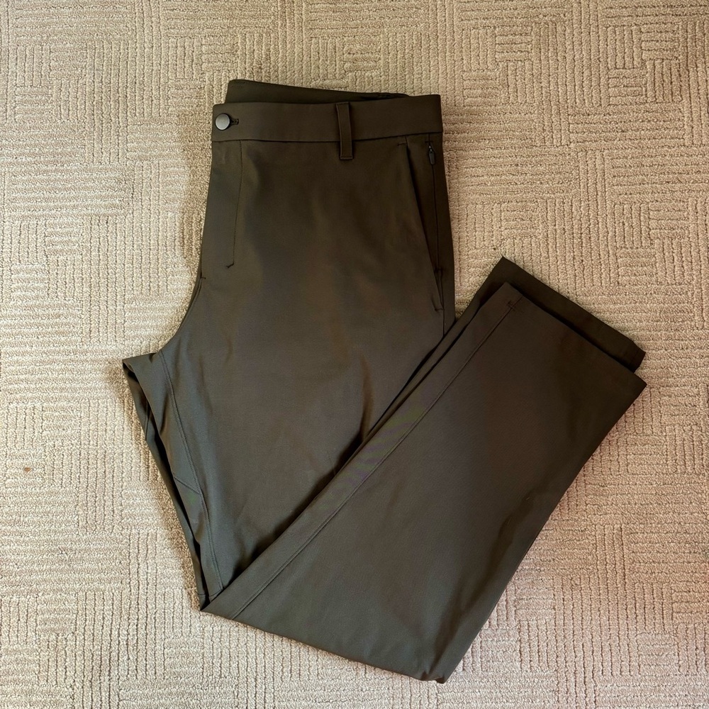 Lululemon Men's Commission Pants Dark Olive Size 36x31